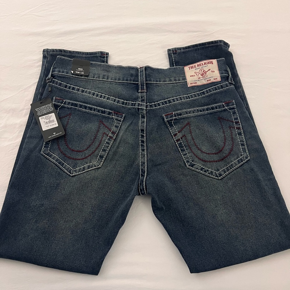True Religion Rocco Relaxed Skinny Jeans. Brand New With Tag. W36xL32